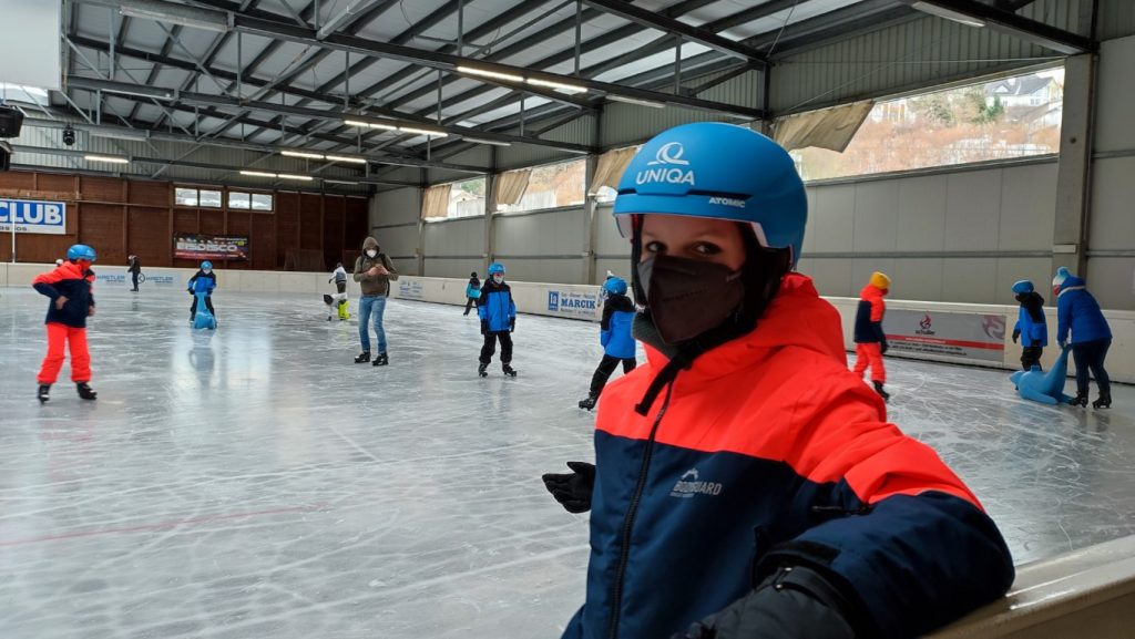Amusement de patinage sur glace